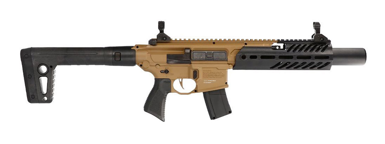 SIG MCX Canebrake Air Rifle (Pellet), Dark Earth - Click Image to Close