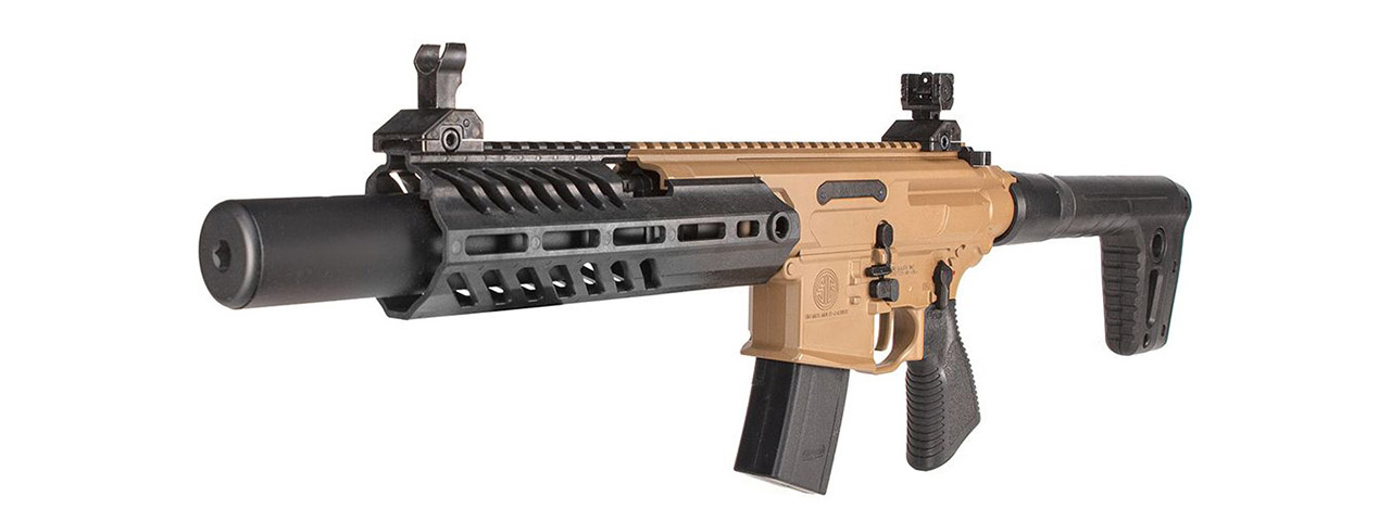 SIG MCX Canebrake Air Rifle (Pellet), Dark Earth - Click Image to Close