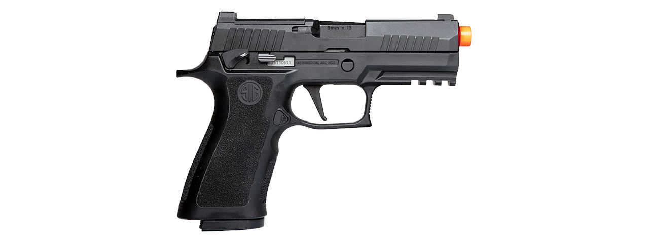 Sig Sauer Proforce P320 XCarry Gas Blowback Airsoft Pistol - Click Image to Close