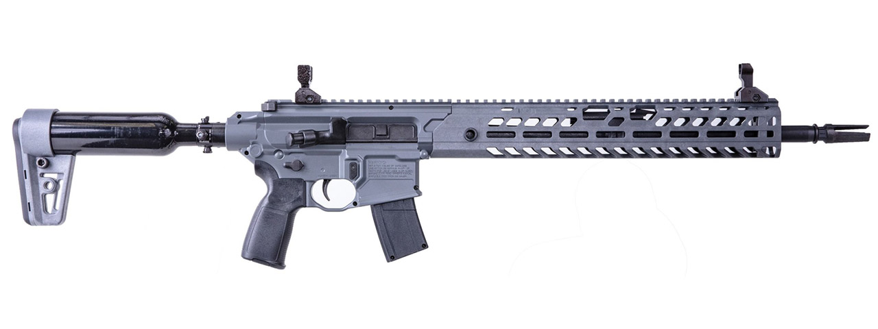 SIG MCX Virtus, PCP Air Rifle (Pellet), Gray - Click Image to Close