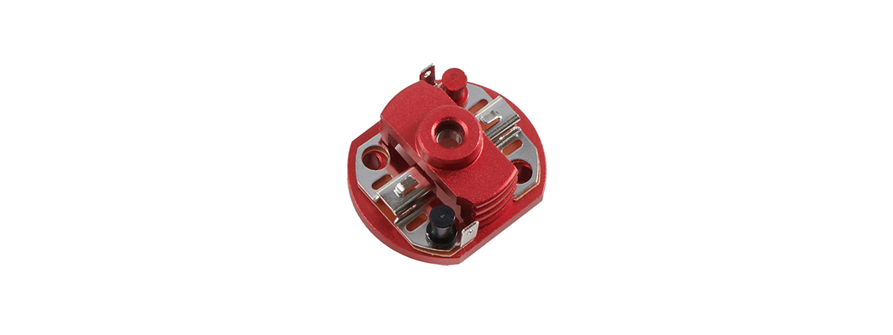 Solink CNC Aluminum Drop-In End Bell (Color: Red)