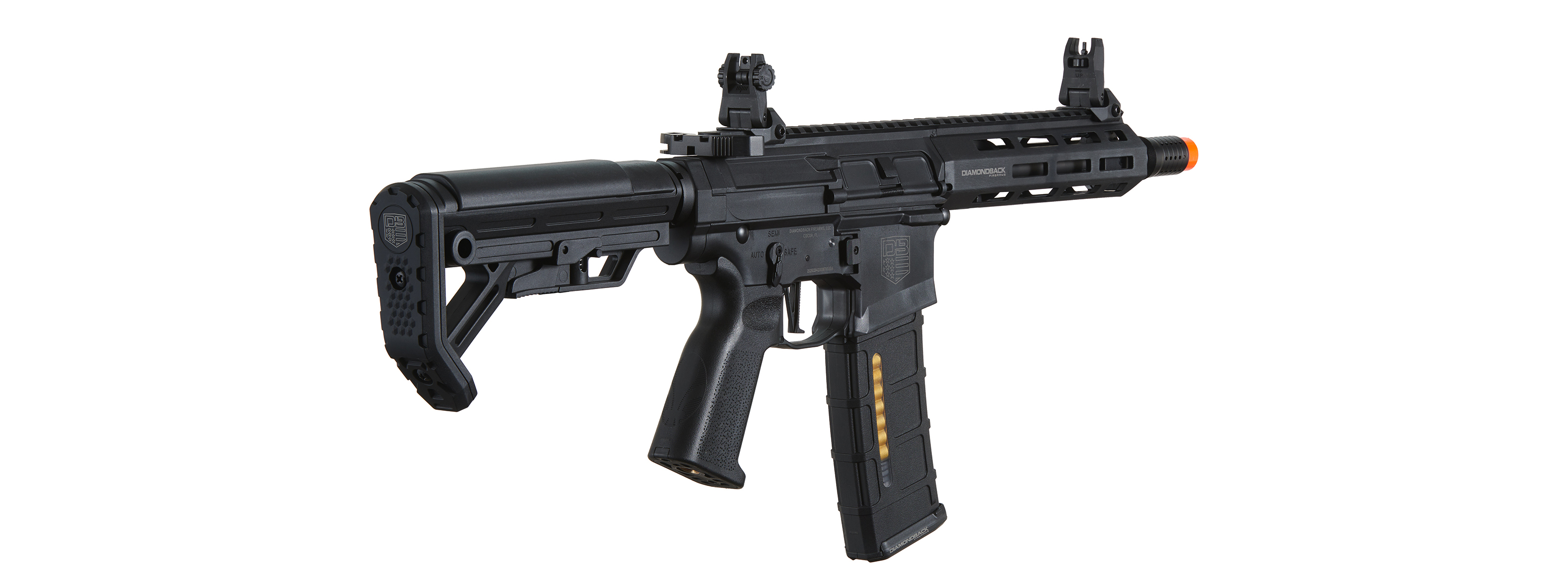 Bo Manufacturer Diamondback Licensed DB15 AP305 7" Airsoft AEG Rifle