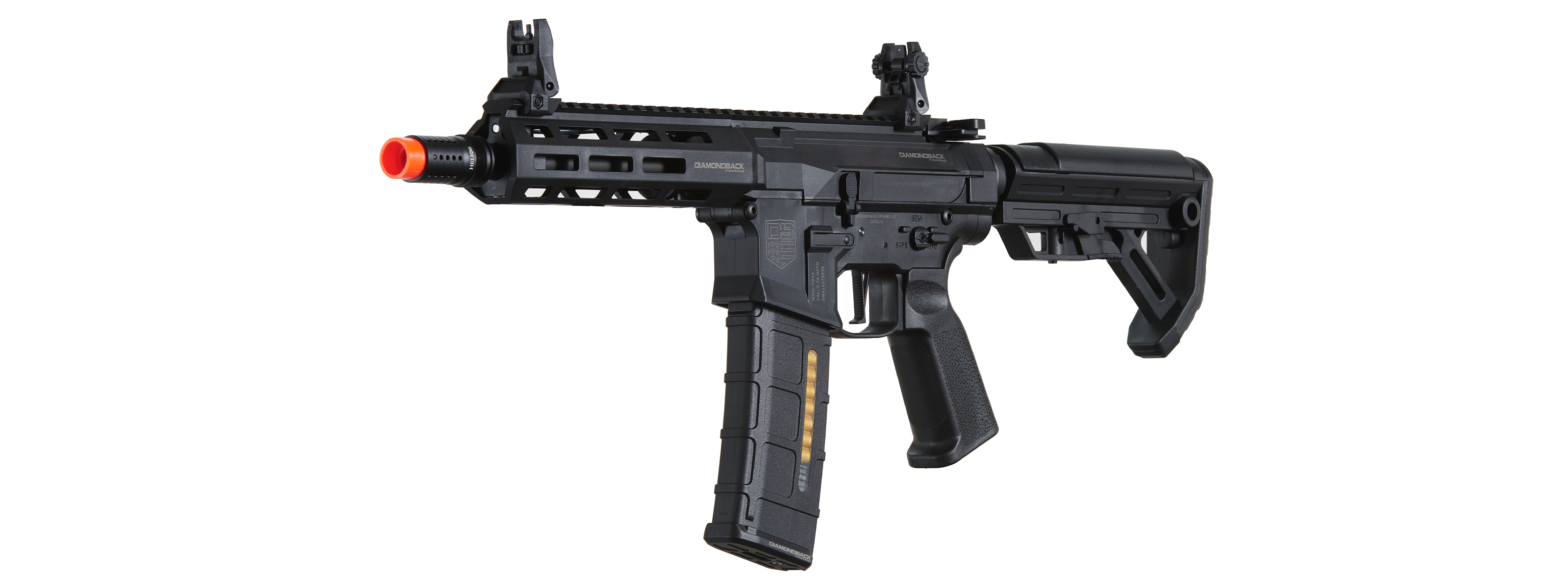 Bo Manufacturer Diamondback Licensed DB15 AP305 7" Airsoft AEG Rifle