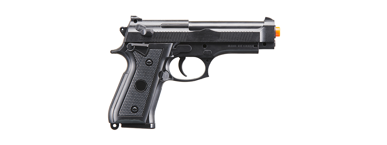 UK Arms V038 Spring Powered Airsoft Pistol (Color: Black)