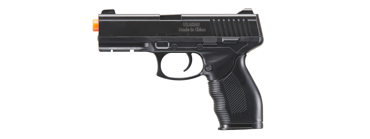 UK Arms V310 Spring Powered Airsoft Pistol (Color: Black)