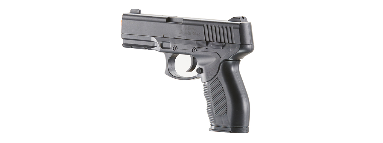 UK Arms V310 Spring Powered Airsoft Pistol (Color: Black) - Click Image to Close