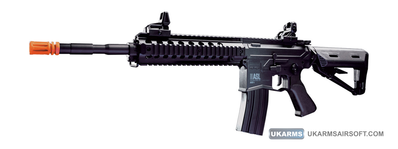 Valken ASL Mod-L Series Polymer Airsoft M4 AEG Rifle (Color: Black) - Click Image to Close