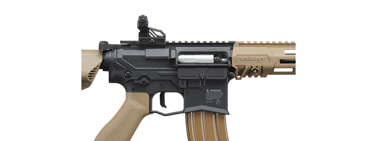 Valken ASL Tango Series AEG Airsoft Gun (Black & Tan)