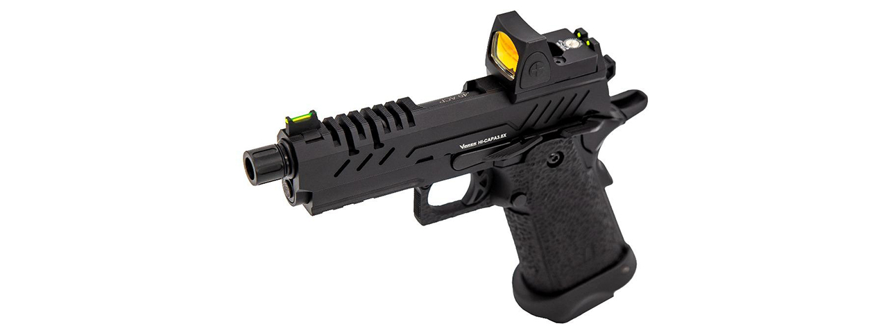 Vorsk Airsoft 3.8 Hi Capa Pro + Micro Red Dot - Black