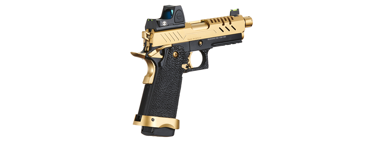 Vorsk Airsoft 3.8 Hi Capa Pro + Micro Red Dot - Gold