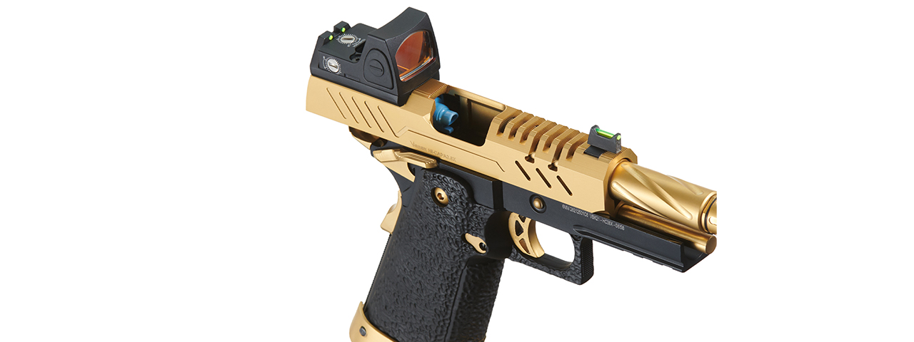 Vorsk Airsoft 3.8 Hi Capa Pro + Micro Red Dot - Gold