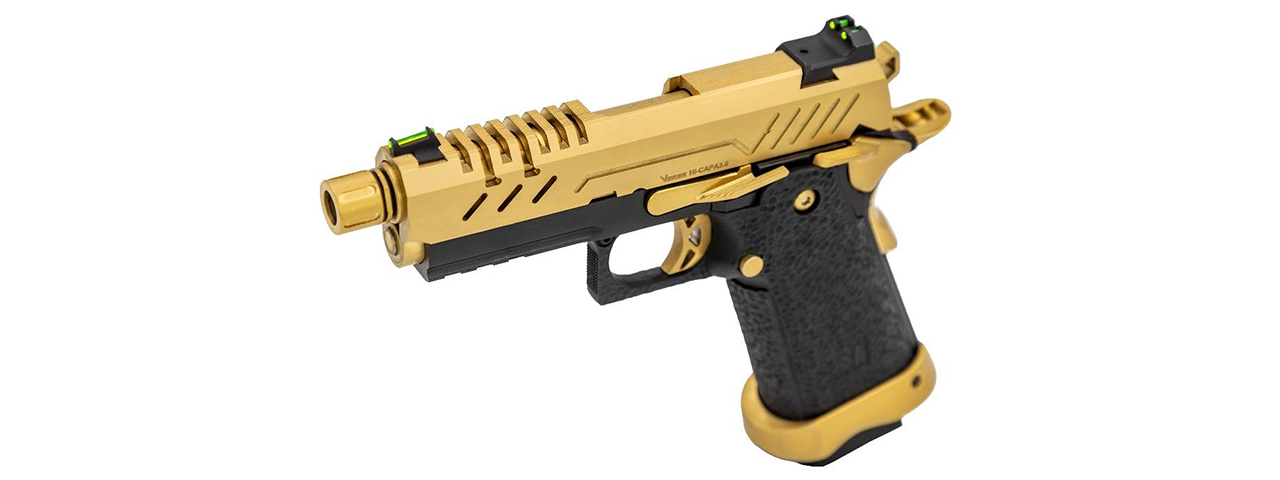 Vorsk Airsoft 3.8 Hi Capa Pro- Gold - Click Image to Close