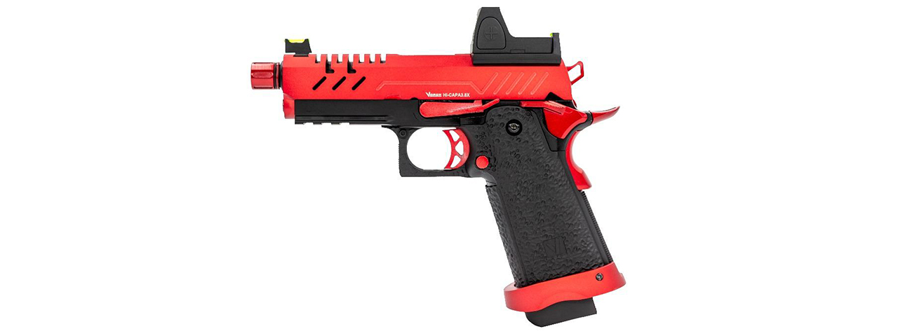 Vorsk Airsoft 3.8 Hi Capa Pro + Micro Red Dot - Red