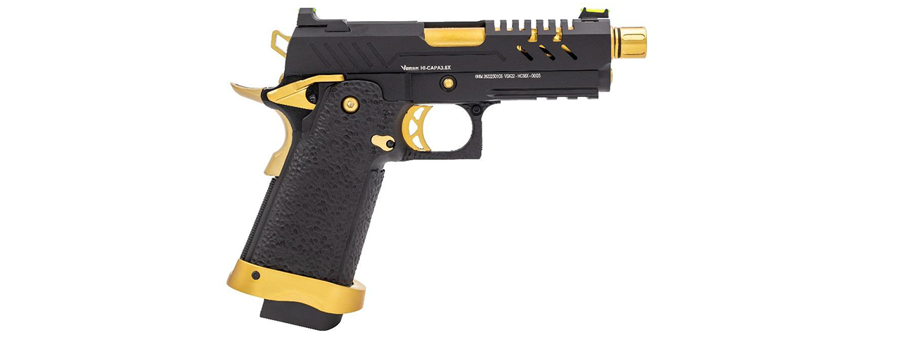 Vorsk Airsoft 3.8 Hi Capa Pro - Gold Match - Click Image to Close