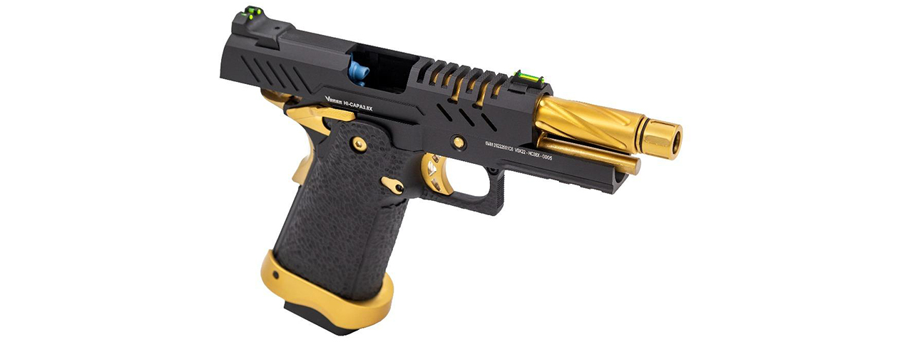 Vorsk Airsoft 3.8 Hi Capa Pro - Gold Match - Click Image to Close