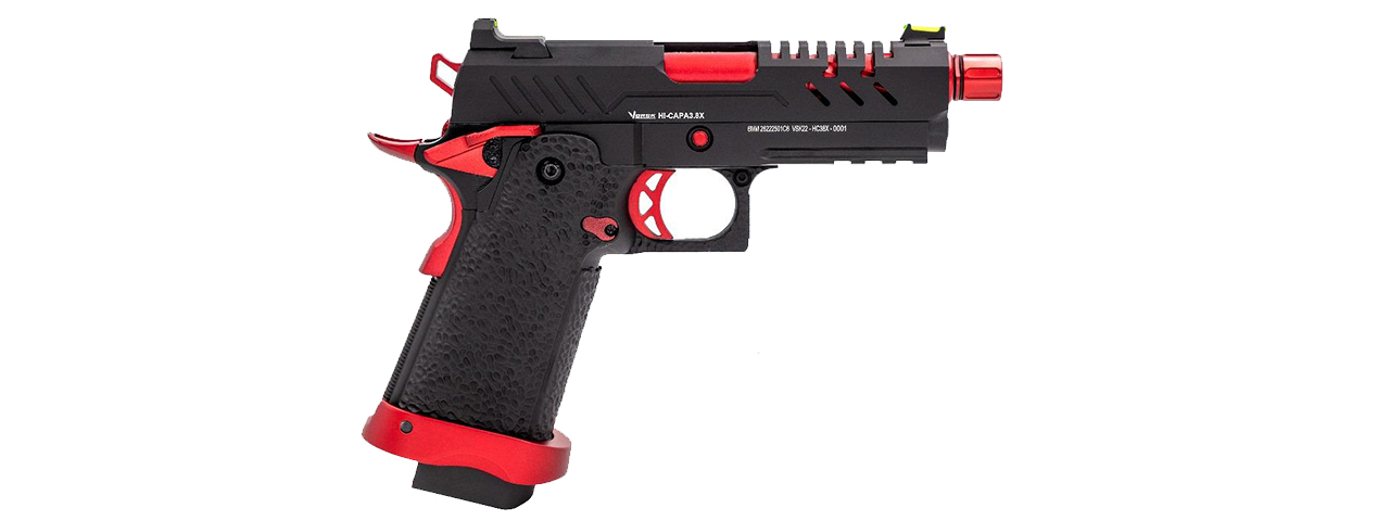 Vorsk Airsoft 3.8 Hi Capa Pro - Red Match - Click Image to Close