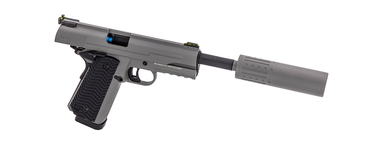 Vorsk Airsoft VX-14 GBB Pistol - Grey - Click Image to Close