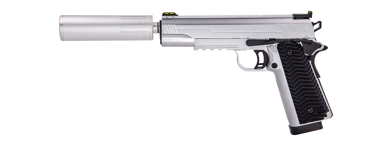 Vorsk Airsoft VX-14 GBB Pistol - Silver