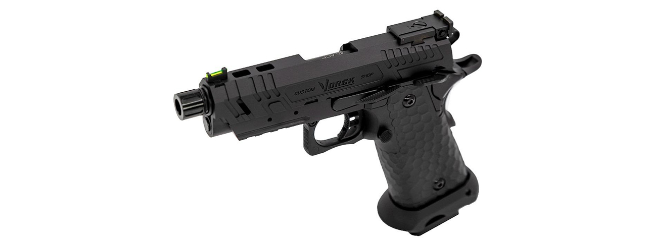 Vorsk Airsoft CS Compact Vengeance 3.8 Hi Capa - Black - Click Image to Close