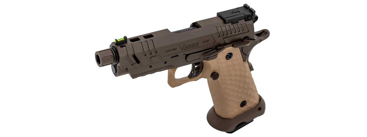 Vorsk Airsoft CS Compact Vengeance 3.8 Hi Capa - Bronze/Tan