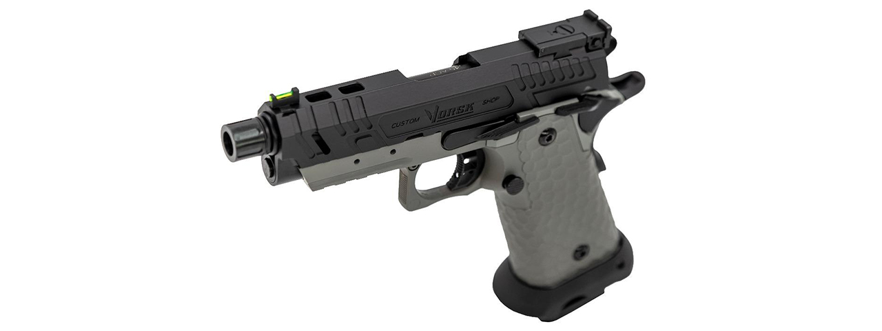 Vorsk Airsoft CS Compact Vengeance 3.8 Hi Capa - Black/Grey - Click Image to Close