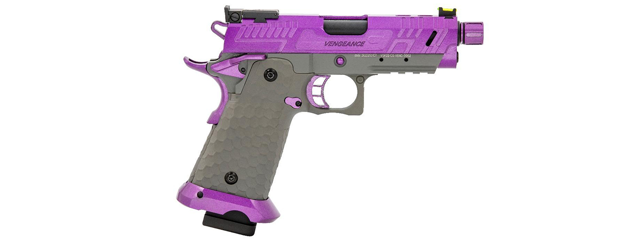 Vorsk Airsoft CS Compact Vengeance 3.8 Hi Capa - Purple/Grey