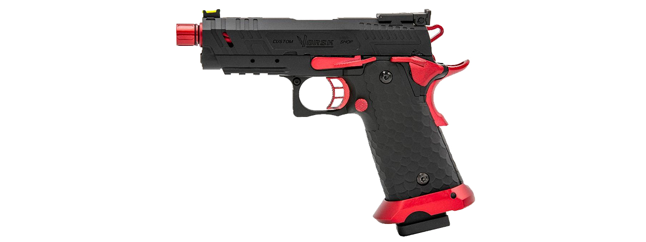 Vorsk Airsoft CS Compact Vengeance 3.8 Hi Capa - Red Match