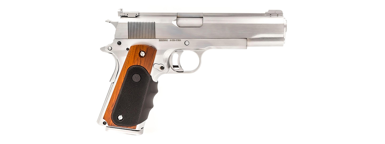 Vorsk Airsoft VX-9 Agency Gas Blowback Pistol - Chrome