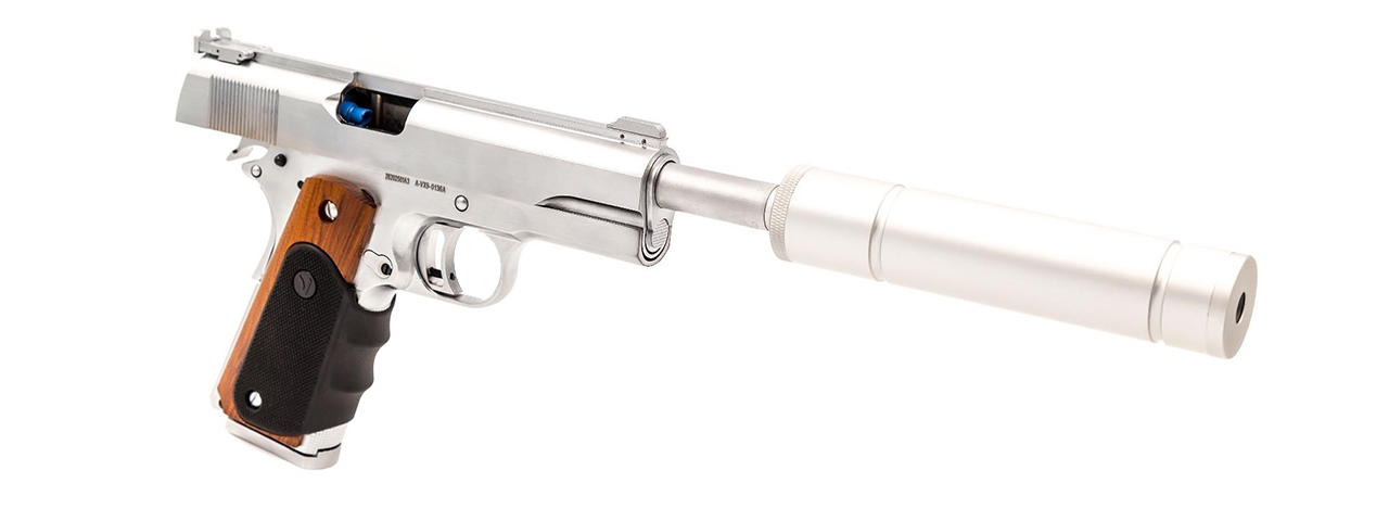 Vorsk Airsoft VX-9 Agency Gas Blowback Pistol - Chrome
