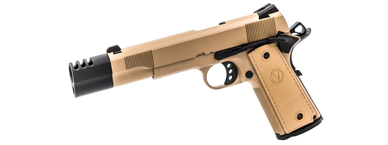 Vorsk Airsoft VP-X Gas Blowback Pistol - Tan