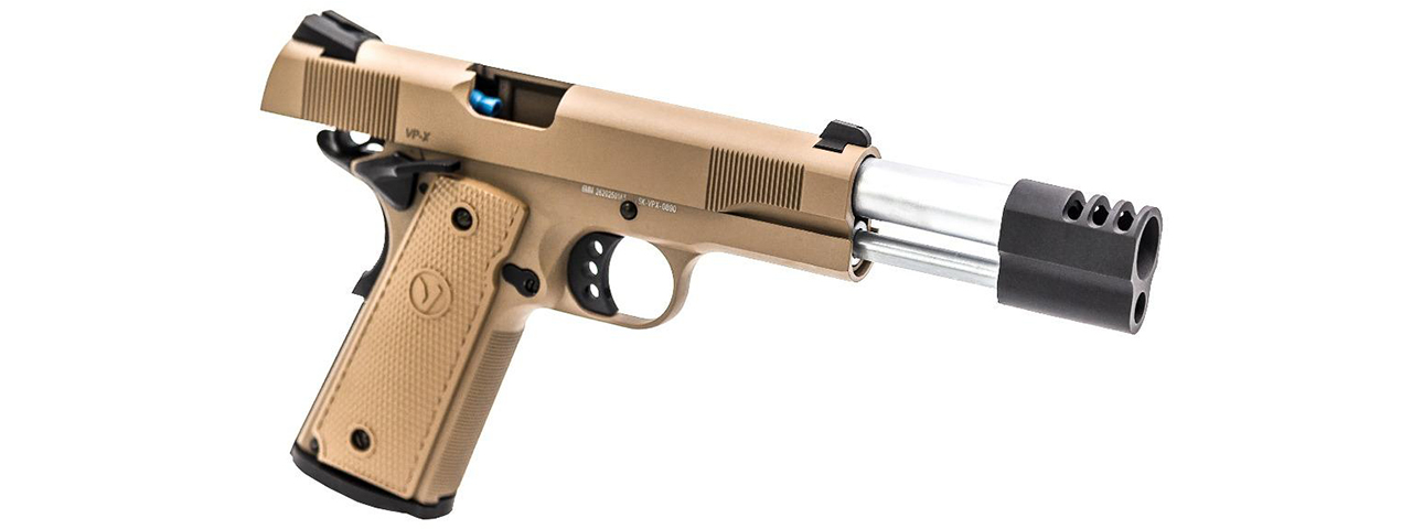 Vorsk Airsoft VP-X Gas Blowback Pistol - Tan