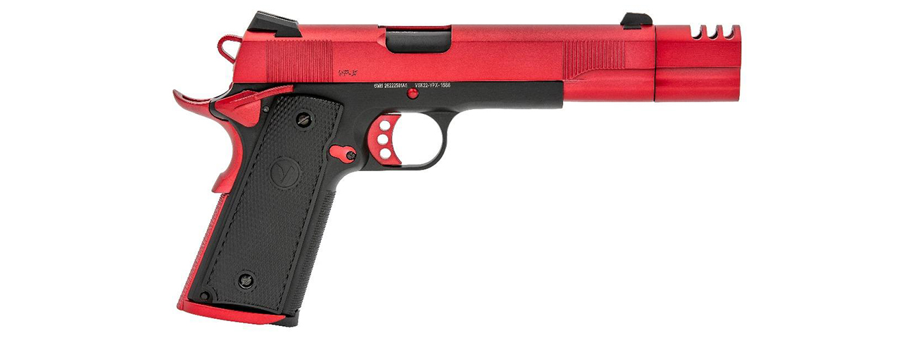 Vorsk Airsoft VP-X Gas Blowback Pistol - Red & Black