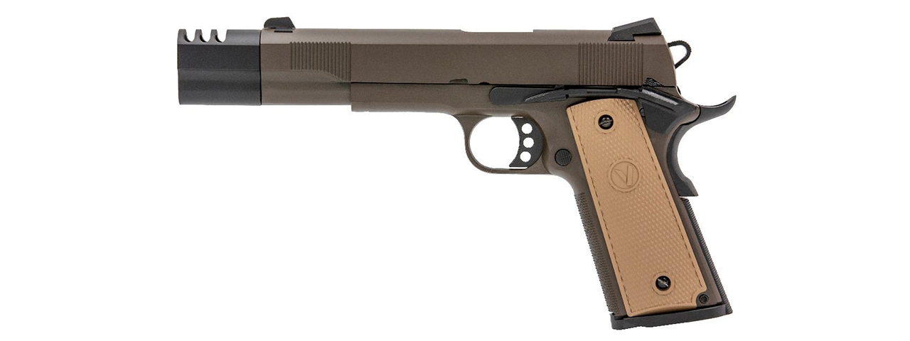 Vorsk Airsoft VP-X Gas Blowback Pistol - Bronze