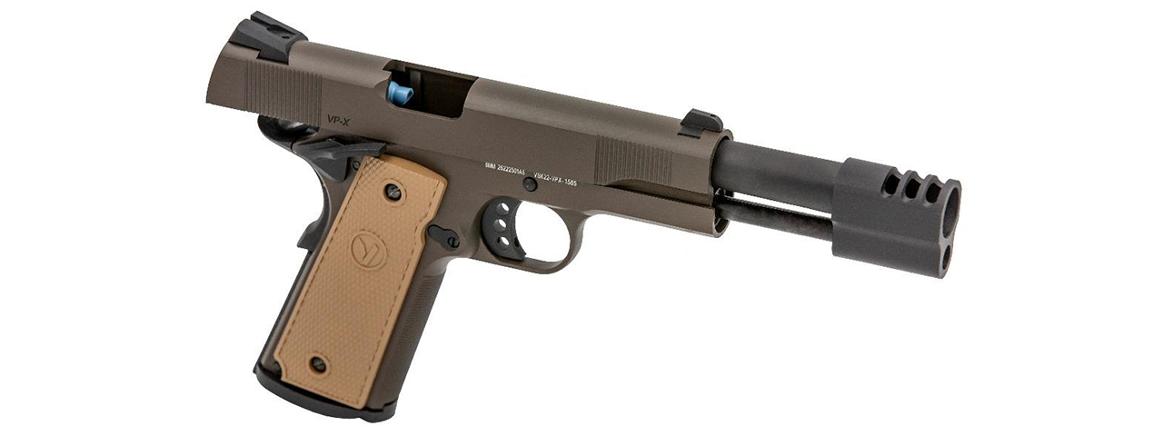 Vorsk Airsoft VP-X Gas Blowback Pistol - Bronze