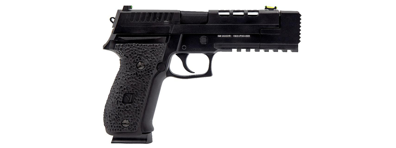 Vorsk Airsoft VP26X Gas Blowback Pistol - Black - Click Image to Close