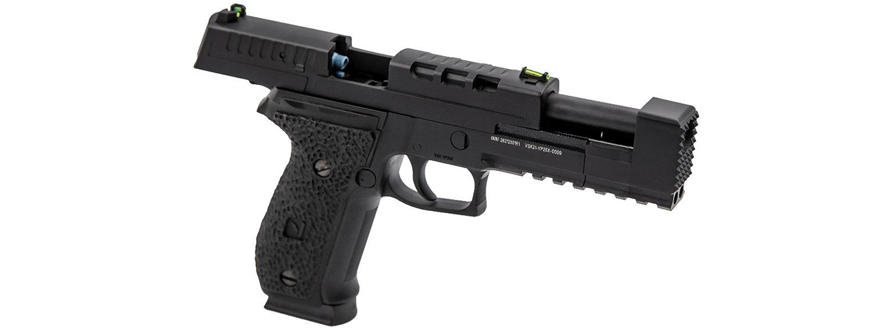 Vorsk Airsoft VP26X Gas Blowback Pistol - Black - Click Image to Close