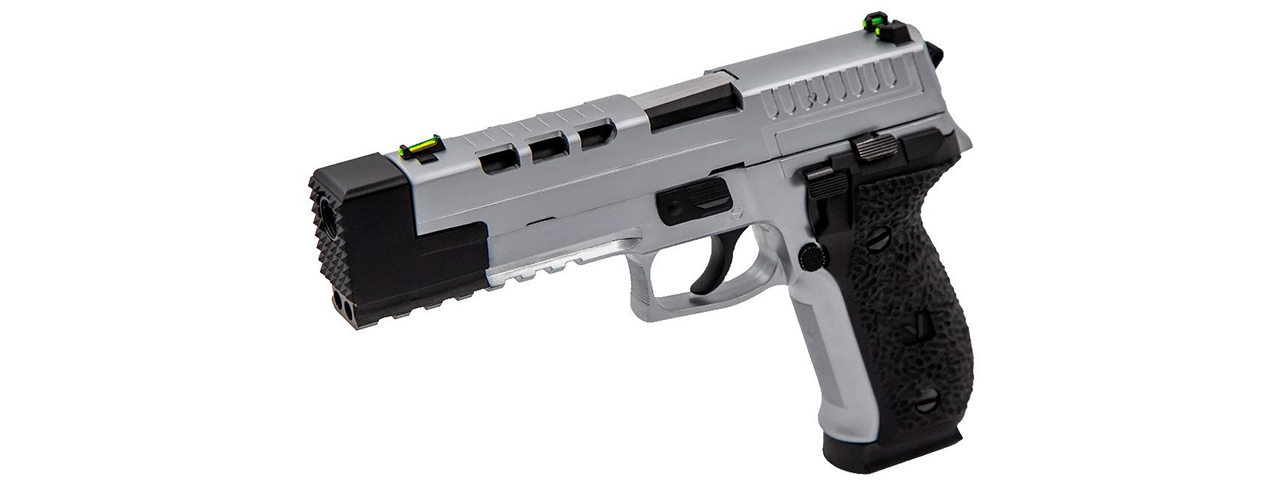 Vorsk Airsoft VP26X Gas Blowback Pistol - Silver