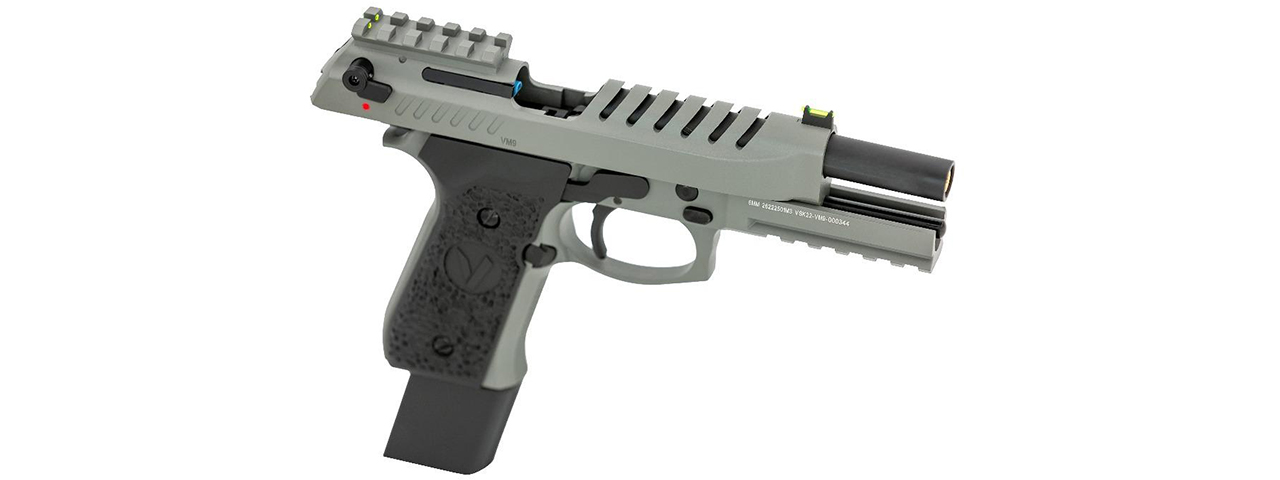 Vorsk Airsoft Tactical VM9 Gas Blowback Pistol - Grey