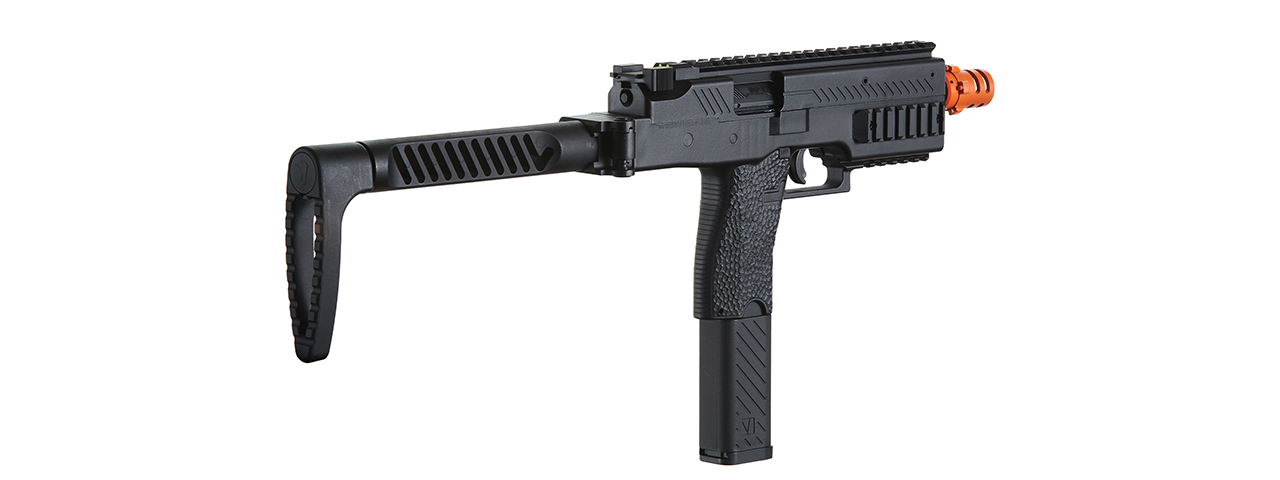 Vorsk Airsoft VMP-1 Gas Blowback SMG - (Black) - Click Image to Close