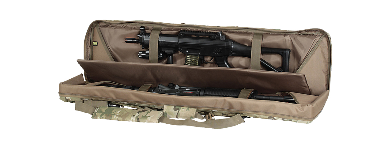 Voodoo Tactical 46" Padded Weapons Case (Coyote Brown) - Click Image to Close