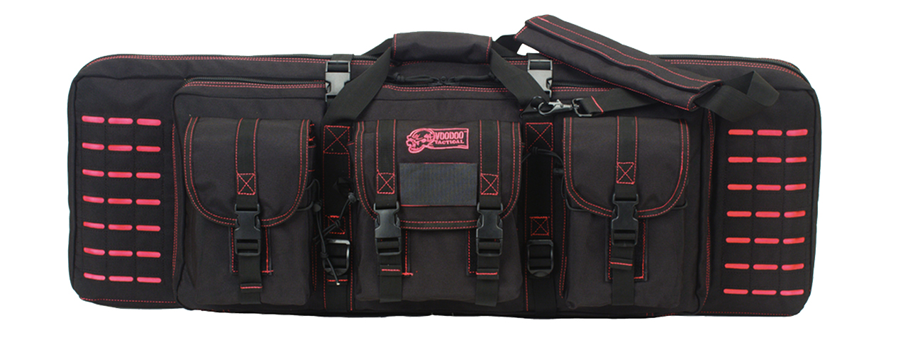 Voodoo Tactical 36" Padded Weapons Case (Black/Pink)