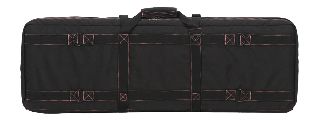 Voodoo Tactical 36" Padded Weapons Case (Black/Pink) - Click Image to Close