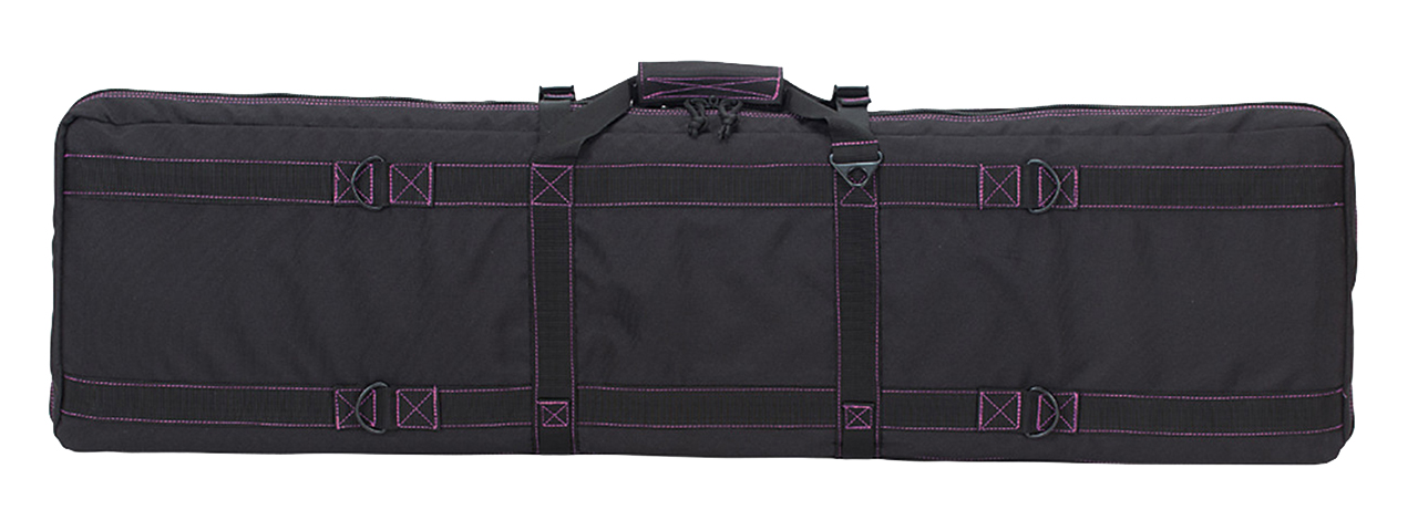 Voodoo Tactical 42" Padded Weapons Case (Black/Purple)