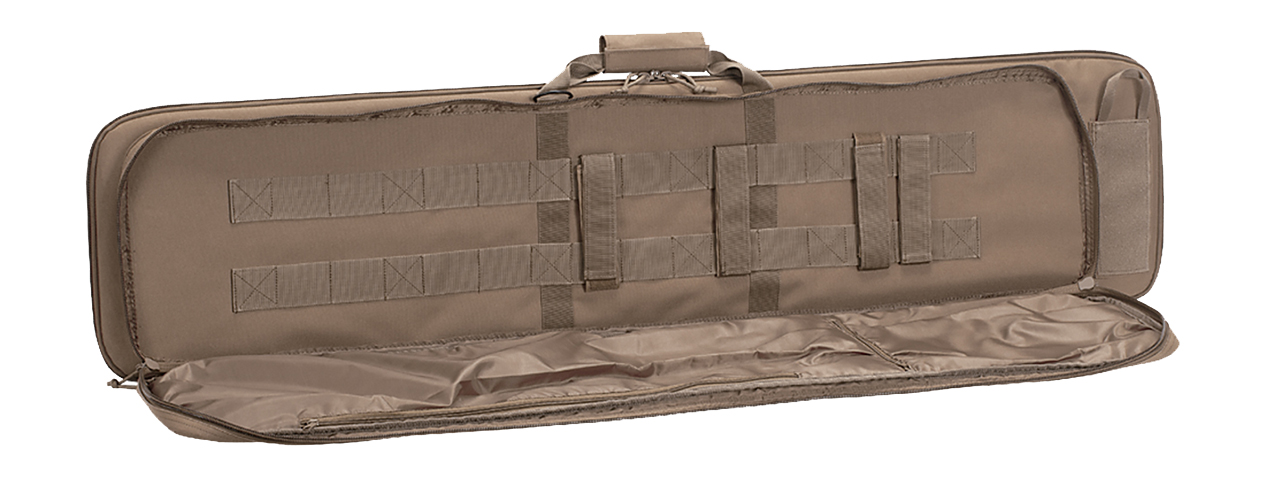Voodoo Tactical Two Gun Ready Case (Tan) - Click Image to Close