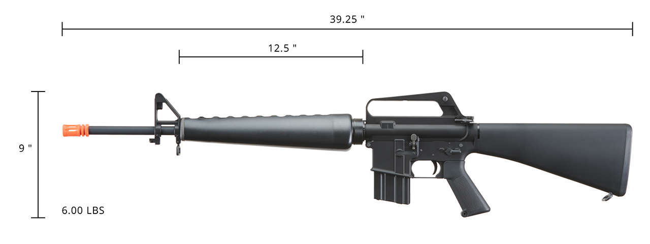 We Tech M16A1 - (Black) - Click Image to Close