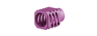 Zion Arms Skeletonized Flash Hider (Purple)