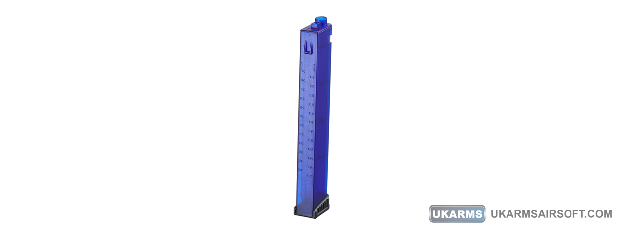 Zion Arms PW9 120 Round 9mm Mid-Capacity Magazine (Color: Blue) - Click Image to Close