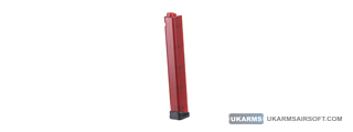 Zion Arms PW9 120 Round 9mm Mid-Capacity Magazine (Color: Red)