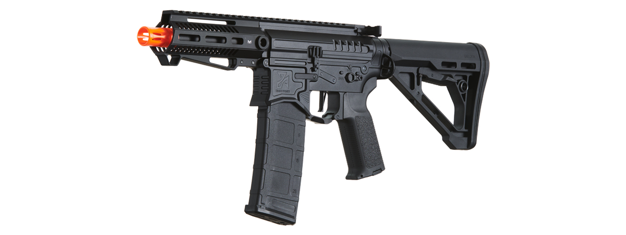 Zion Arms R15 Mod 1 Short Barrel Airsoft Rifle with Delta Stock (Color: Black)