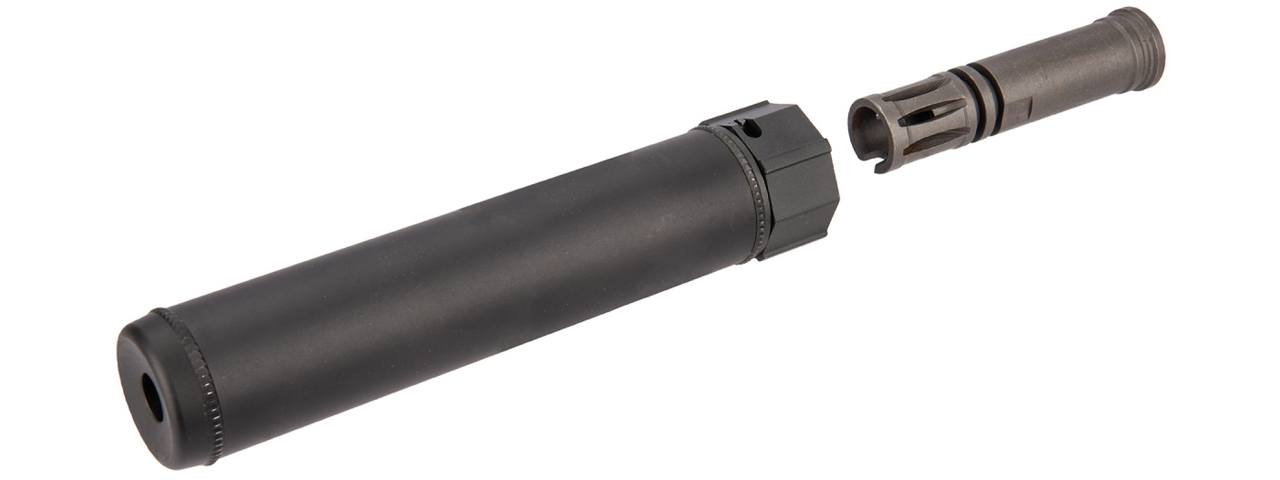 5KU-144-A SOCOM 556 QD 14MM CCW 6-INCH MOCK SUPPRESSOR TYPE A - Click Image to Close